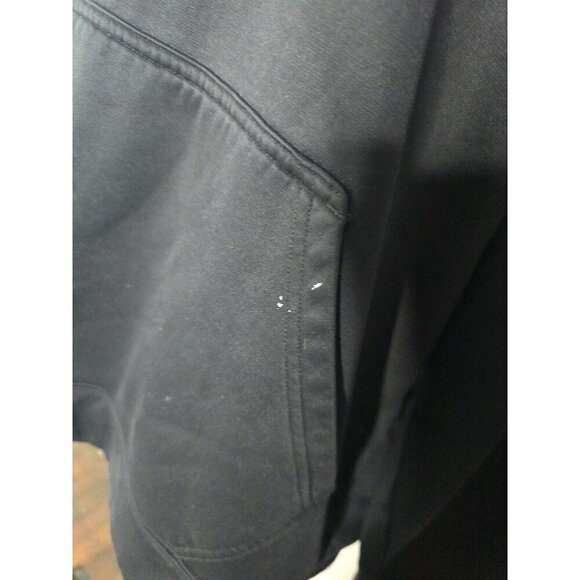 Under Armour Black Pull Over Hooded Sweatshirt Medium - Picture 2 of 11